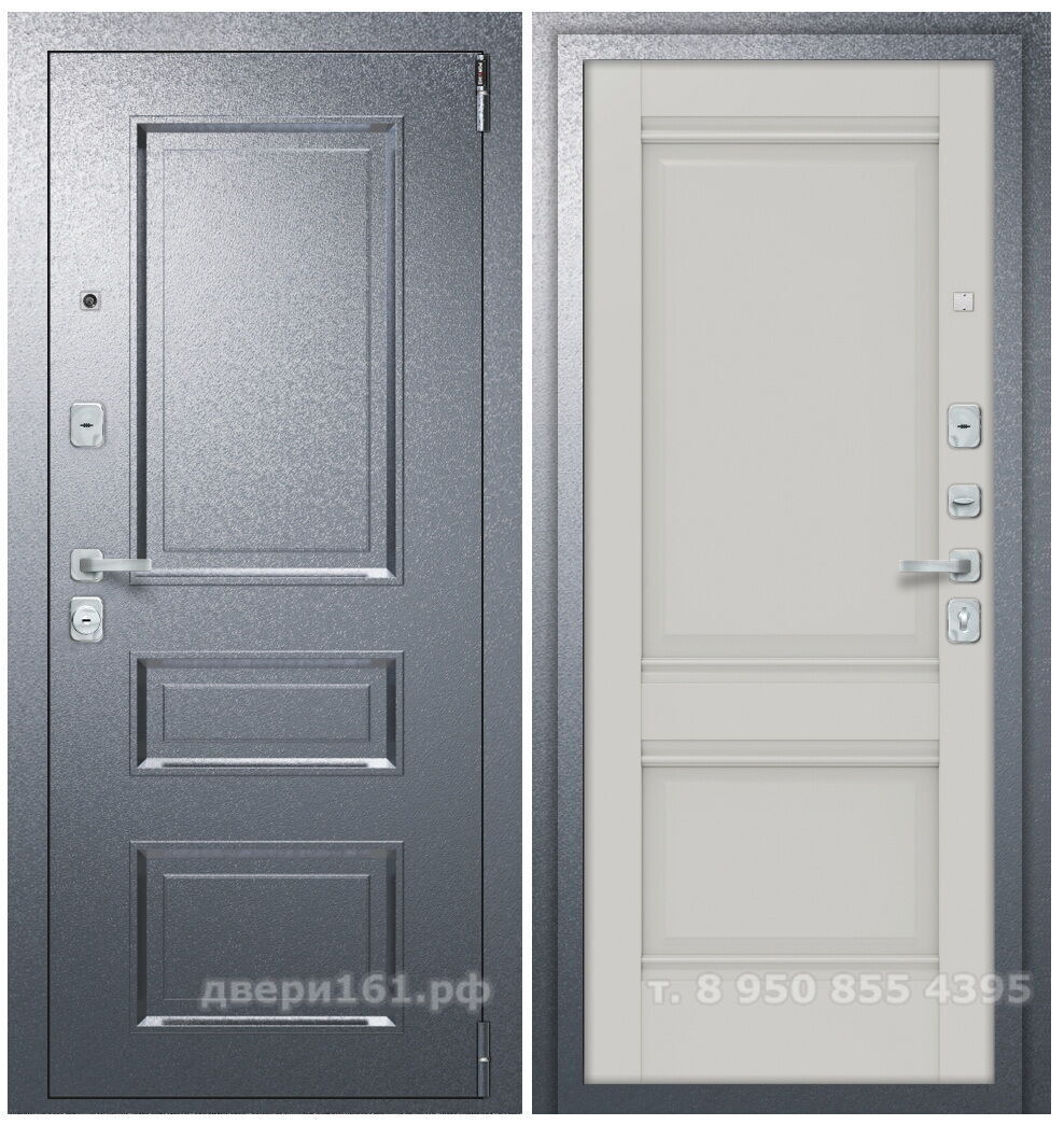 Porta R-4 403 К42 Букле Графит Nardo Grey входная дверь, цена в  Ростове-на-Дону от компании ДВЕРИ161