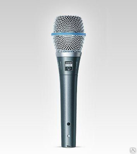 SHURE BETA 87A, конденсаторный суперкардиоидный вокальный микрофон 