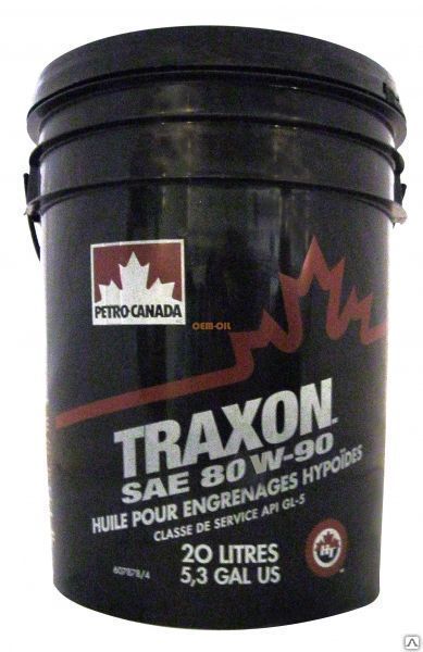 Трансмиссионное масло Petro-Canada TRAXON 80W-90 (20 л)