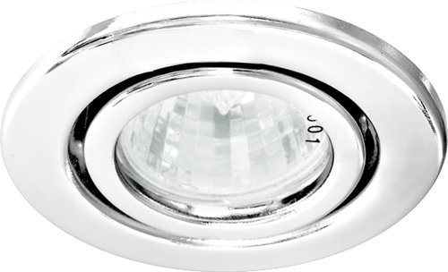 Светильник потолочный 50Вт MR16 12в GU5.3 поворотный белый (DL11/DL3202)