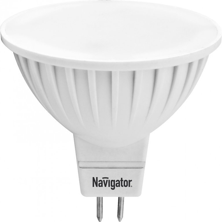 Лампа светодиодная LED 7вт 220в GU5.3 тепло-белый Navigator 94244 NLL-MR16