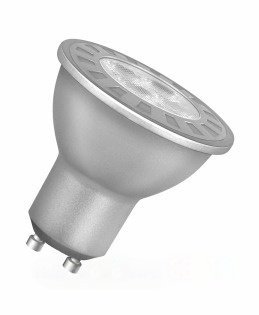 Лампа светодиодная LED 4.5вт 230в GU10 MR16 тепло-белый Osram 4052899910379