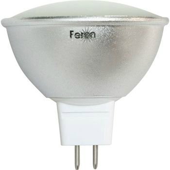 Лампа светодиодная LED 7вт GU5.3 дневной FERON LB-26 80LED
