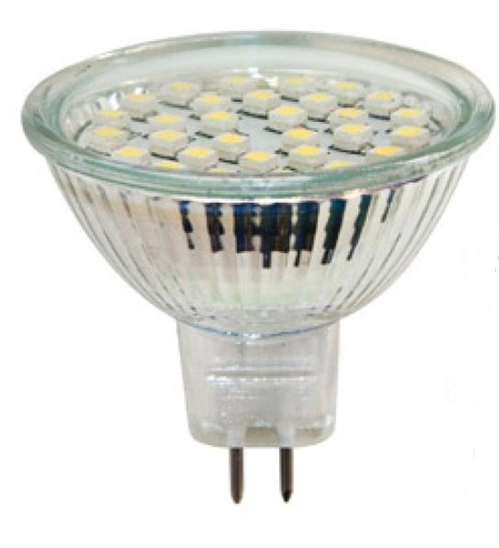 Лампа светодиодная LED 3вт GU5.3 белый FERON LB-24 44LED