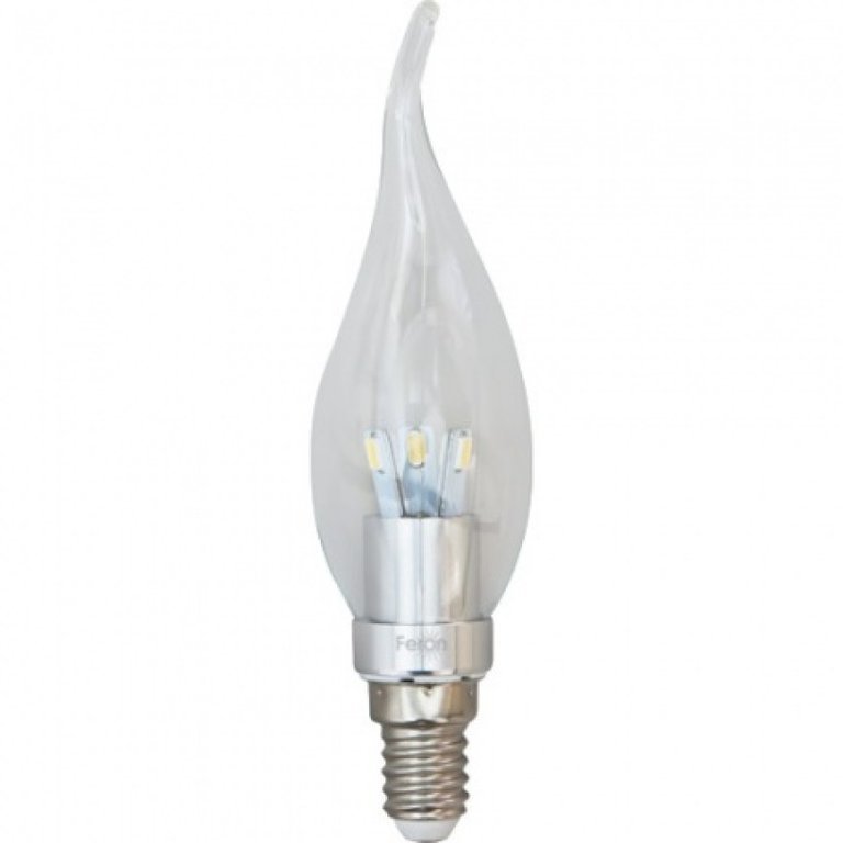Лампа светодиодная LED 3.5вт Е14 теплый FERON LB-71 6LED