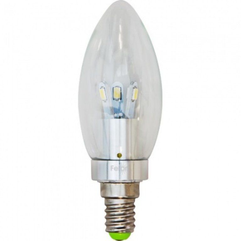 Лампа светодиодная LED 3.5вт Е14 теплый FERON LB-70 6LED