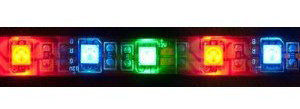 Лента LED светодиодная 7.2вт/м 30LED(5050)/м 5м/уп 12в IP20 RGB FERON LS606 RGB
