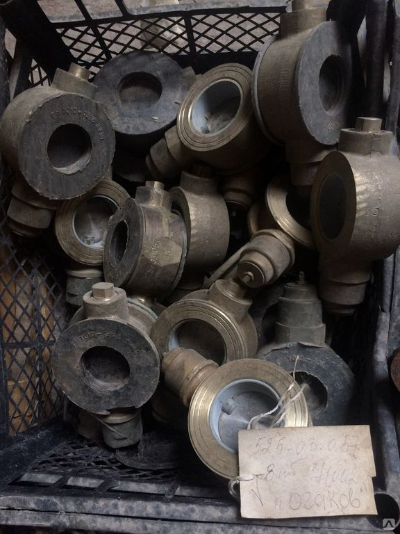 Заслонка дроссельная фланцевая дисковая 525-03.057-01, цена в ...