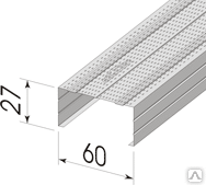Профиль СD стоечный для гипсокартона 60*27 (0,6мм), L-3м