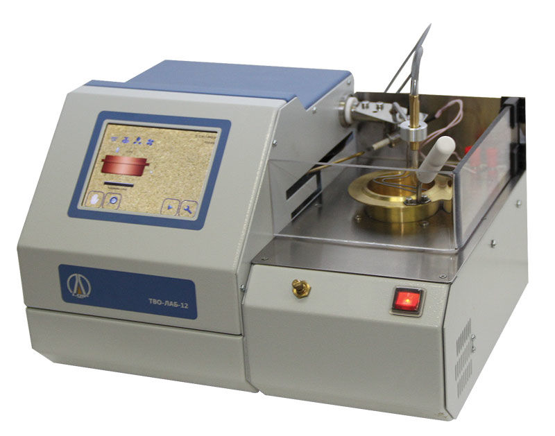 Контроль качества нефтепродуктов ЛОИП Автоматический аппарат ТВО-ЛАБ-12 для определения температуры вспышки в открытом т