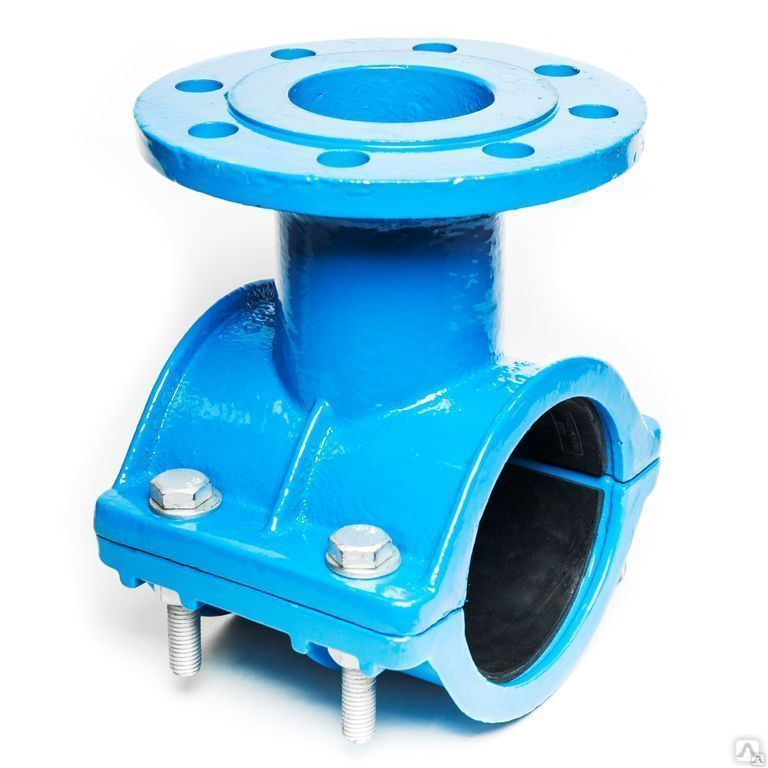 Седёлка фланцевая для ВЧШГ труб Ду 100х80 PN 10/16 UR-33, цена в ...