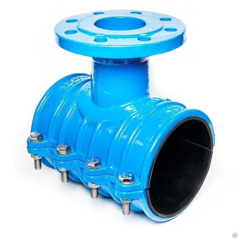 Седёлка фланцевая Ду 200х150 (для ПЭ/ПВХ труб) PN 10/16 UR-30, цена в ...