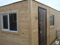 Бытовка деревянная 6*2,3 метра