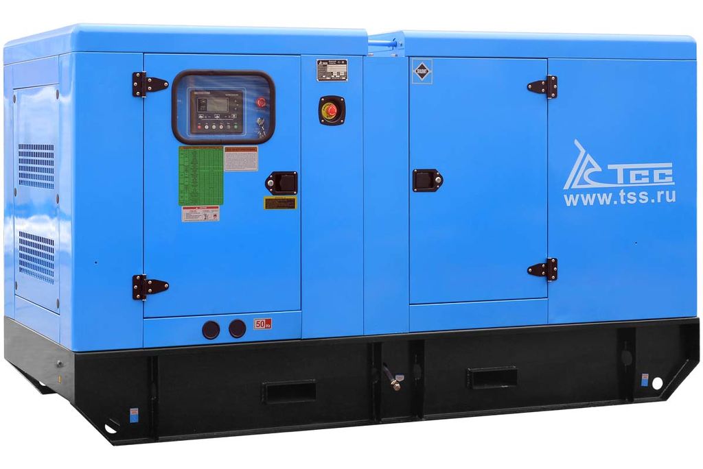 Дизельный генератор ТСС АД-100С-Т400-1РКМ5 в шумозащитном кожухе 1