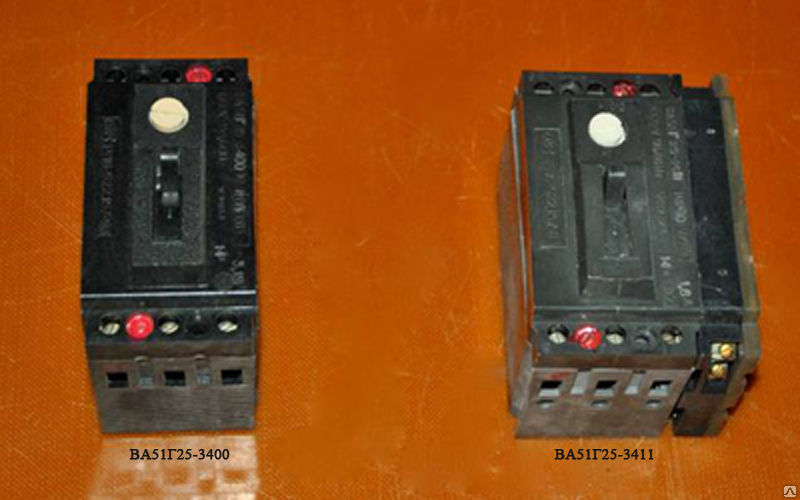 Автоматический выключатель ВА 51Г-25 3400 1,6 А - 25 А