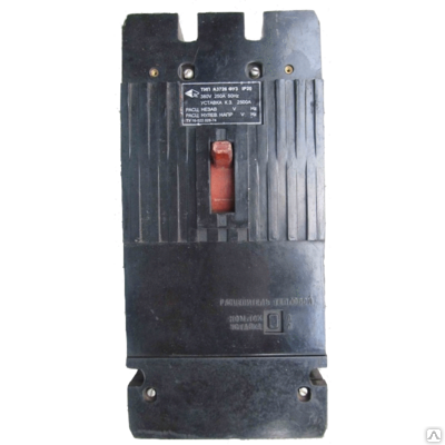 Автоматический выключатель А 3726 ФУЗ 250-290 А