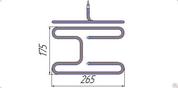 ТЭН 121с10/1,2 т220 (Гомельторгмаш). ТЭН 174с10/1,8 т220 (Гомельторгмаш. ТЭН 121-В-10/1,2 т220 Гомель. ТЭНЫ конфорки для Пэм 4-10.