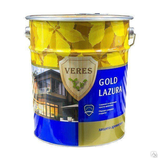 Краска для дерева Veres Gold \ Верес Голд - 10 л Тик купить за 8 000 ...