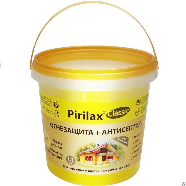 Огнебиозащита Пирилакс Терма (Pirilax Terma) - 3.5 кг