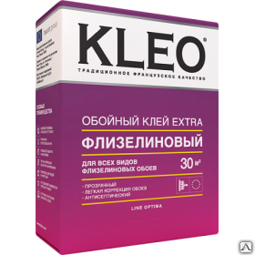 KLEO EXTRA 35, Клей для флизелиновых обоев, 250 гр 