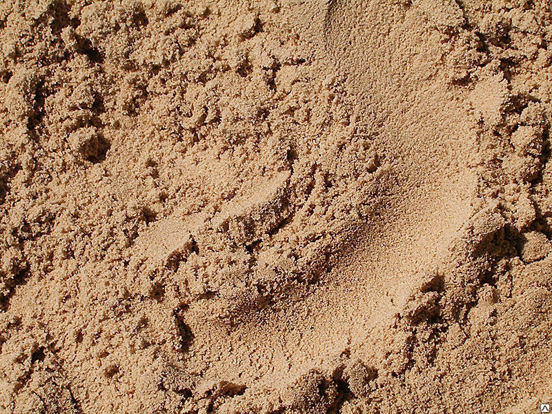 Песок речной 40 кг = 0,028м3, фр. 2-2,5 мм 1 под.=40 мешков