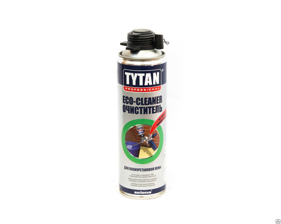 Очиститель монтажной пены Tytan Eco 500мл 1уп=12шт (45813/20546)