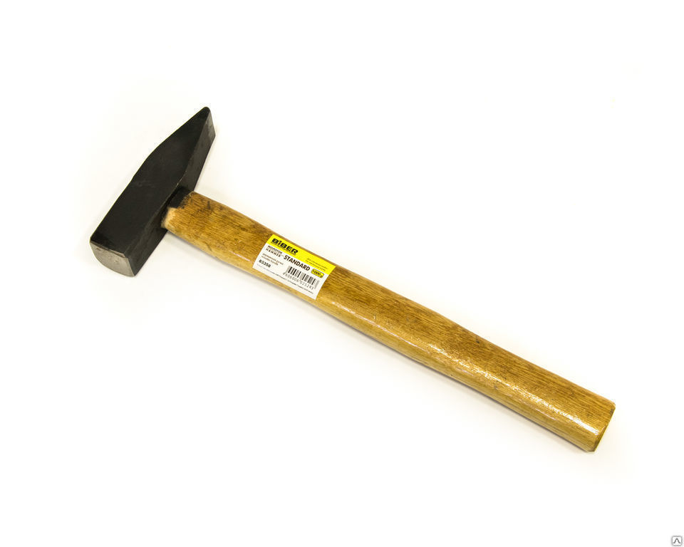 Молоток Бибер Стандарт (85355) деревянная ручка 0,5 кг