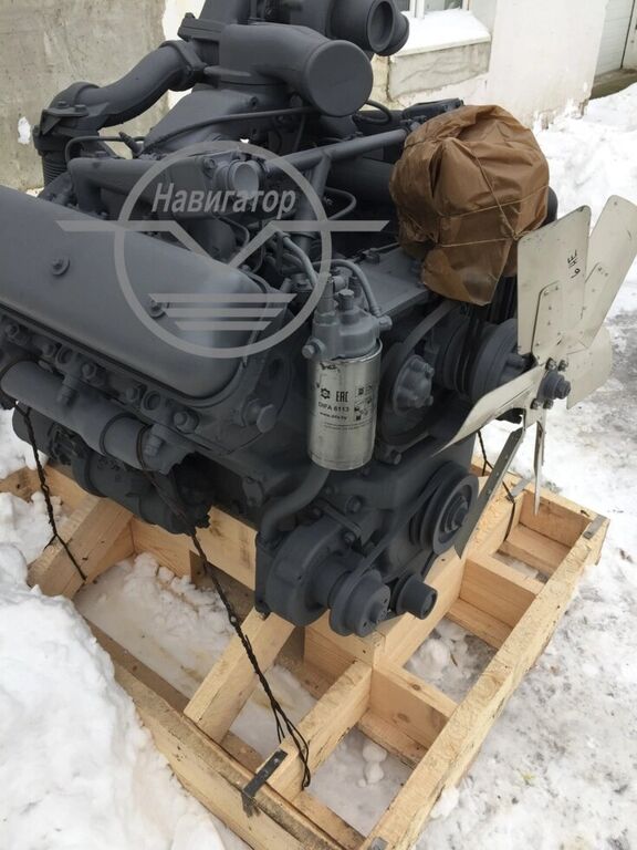 Двигатель с КПП и сцеплением 3-комплектации Автодизель ЯМЗ 236НЕ2-10000190
