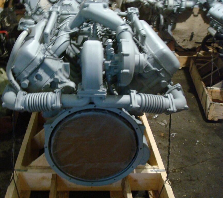 Двигатель ЯМЗ-238Д без КПП и сцепления блок старого образца 238Д-1000186