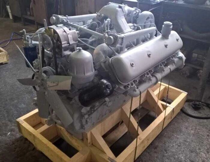 Двигатель на трактор К-744Р1 проектной сборки на блоке нового образца без КПП и СЦ 238НД5-1000186