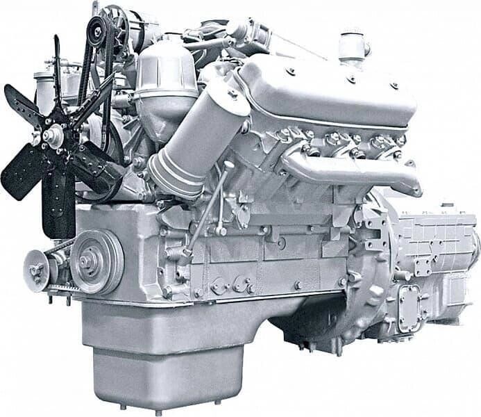 Двигатель с КПП и сцеплением основной комплектации Автодизель 236БЕ-1000016
