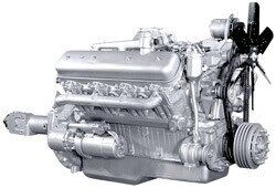 Двигатель Автодизель ЯМЗ 238АМ2 на МОАЗ без КПП и сцепления основной комплектации 238АМ2-1000186