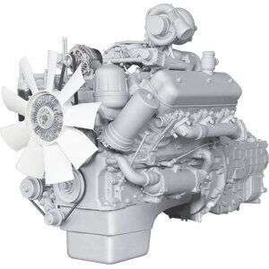 Двигатель Автодизель ЯМЗ-236БЕ без КПП и сцепления 250 л.с. 236БЕ-1000186 Автодизель