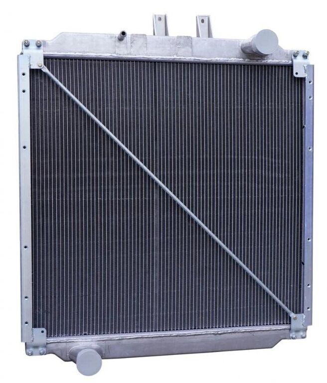 Радиатор водяной аллюминевый NOCOLOK для двигателя ЯМЗ 5550В3А-1301010-10 ШААЗ