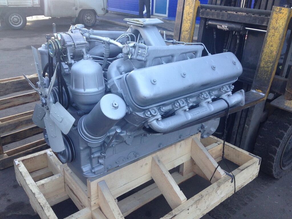 Двигатель проектной сборки для УРАЛ без КПП и сцепления 6-ой комплектации 238М2-1000192
