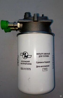 Фильтр тонкой очистки топлива с подогревателем для двигателя ЯМЗ Автодизель 5347-1117010 #1