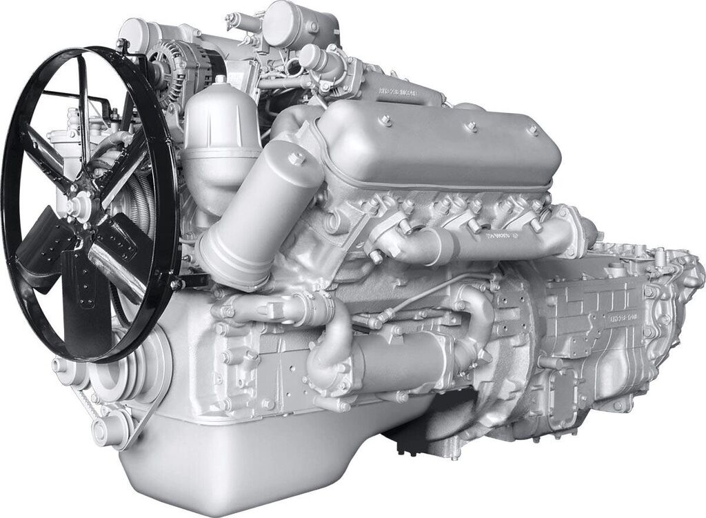 Двигатель без КПП и Сцепления основной комплектации ЕВРО-3 Автодизель 6562-1000186 ЯМЗ-6562.10
