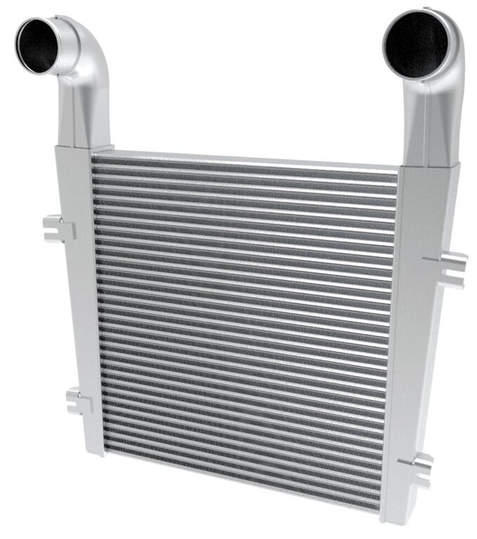 Охладитель наддувного воздуха алюминиевый (интеркулер МАЗ-5440В9, ЯМЗ-651) 5440В9-1323010