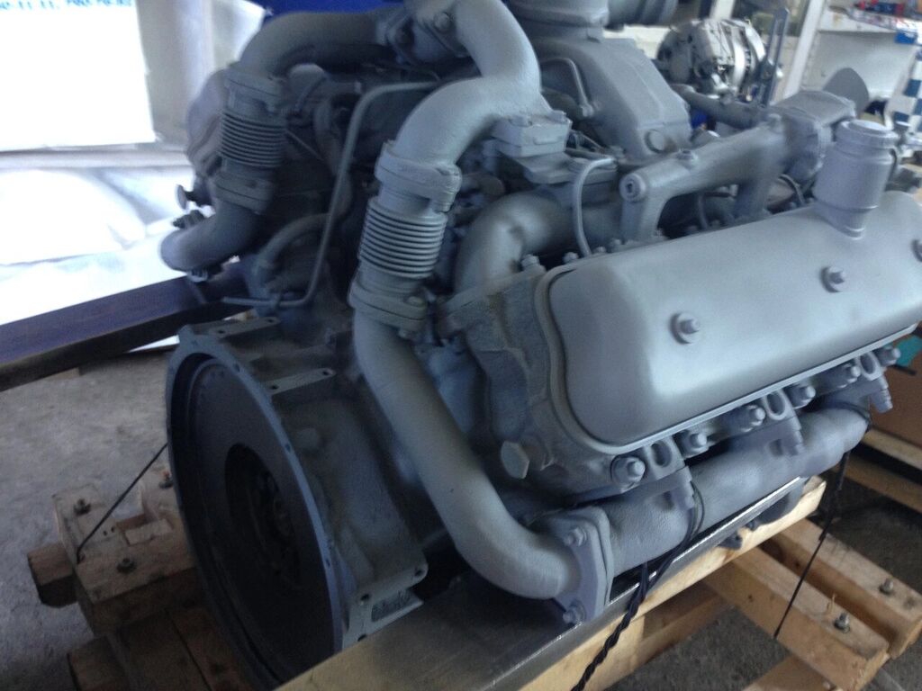 Двигатель ЯМЗ 236НЕ2-3-1000189 для УРАЛ без КПП и сцепления блок старого образца