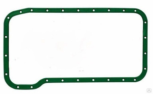 Прокладка картера масляного для двигателя каучук, зеленая 536-1009040 #1