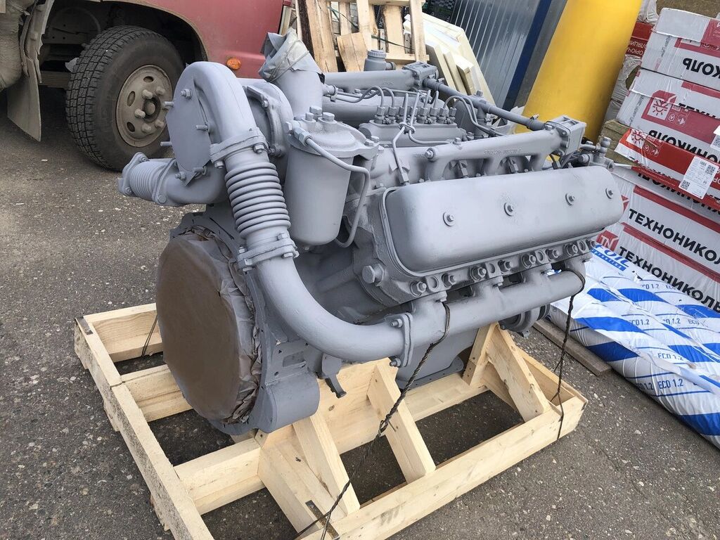 Двигатель ЯМЗ-238Н на МТЛБ (блок старого образца) 238Н-1000147 Собственное производство