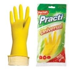 Перчатки хозяйственные латексные PACLAN "Practi Universal"