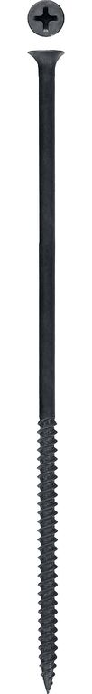 ЗУБР СГМ, 152 х 4.8 мм, фосфатированное покрытие, 6 шт, саморез гипсокартон-металл, Профессионал (300016-48-152) Зубр