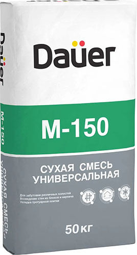 Dauer Сухая смесь М-150 Универсальная М-150, 25 кг, ПМД-15