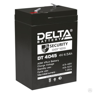 Аккумулятор ОПС 4 В 4.5А.ч для прожекторов Delta DT 4045 