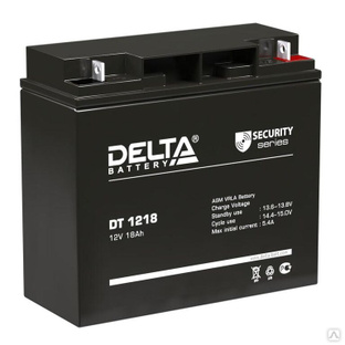 Аккумулятор ОПС 12 В 18А.ч Delta DT 1218 