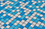 Мозаика керамогранитная PIX644 Pixmosaic голубая глянцевая PIX 644 #2