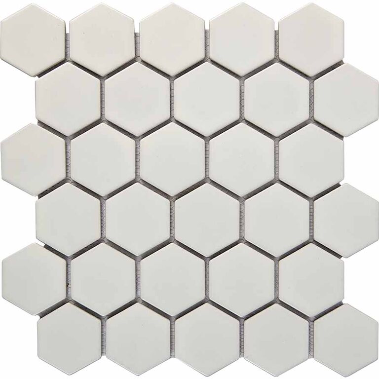 Мозаика керамогранитная PIX610 Pixmosaic белая матовая PIX 610