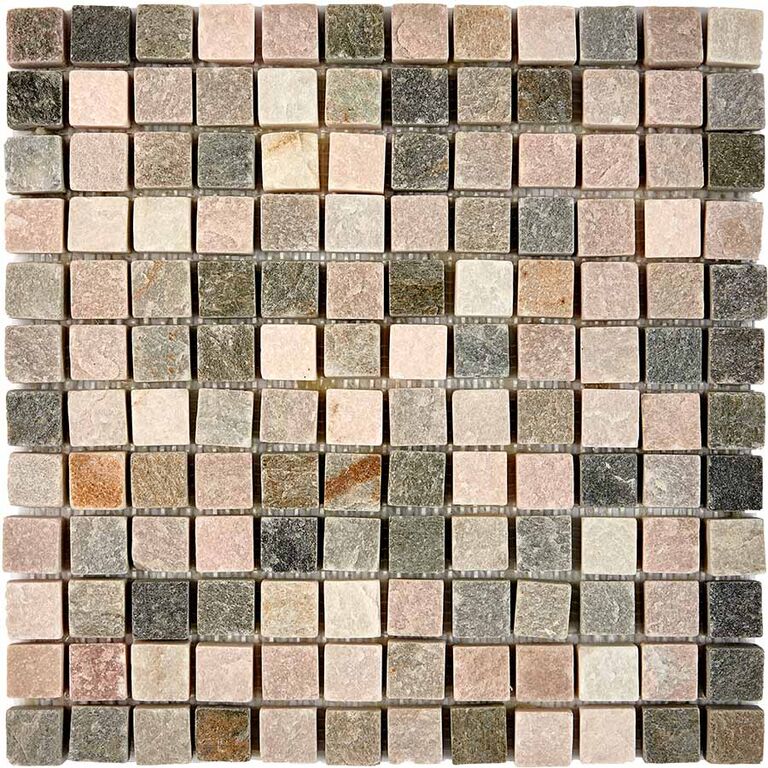Мозаика каменная PIX301 Pixmosaic Slate Grey pix 301 сланец