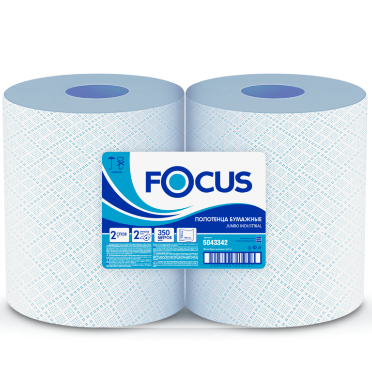 Полотенца бумажные длина рулона. Протирочная бумага Focus Jumbo. Полотенца бумажные Focus Jumbo. Focus Jumbo индустриальное полотенце для рук 33x35. Hayat Focus полотенца бумажные протирочные индустриальные рулон 5043342.